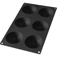 Lékué Multicavities, Moule à gâteau, Noir