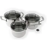 Scanpan Impact ensemble de casseroles 3 pièces