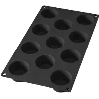 Lékué Multicavities, Moule à gâteau, Noir