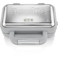 Breville Duraceramic Vst072x Waffle Maker Argenté One Size / EU Plug 220V