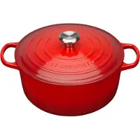 Le Creuset Gietijzeren Ronde Braadpan Kersenrood 28cm 6,7l