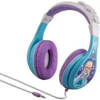 EKids Disney Frozen avec limiteur de volume taille réglable Reine des Glaces Anna et Elsa -140