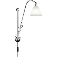 Gubi Bestlite BL5 Applique Chrome Base | Bone China Shade