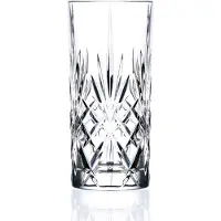 Lyngby Crystal Melodia Highball Cup Clair
