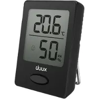 Duux Sense Hygromètre et Thermomètre Noir