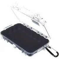 Peli Microcase 1010 transparent/noir