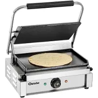 Bartscher Grill à contact Panini lisse