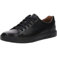 Clarks Shoes pour homme. 26144904 Chaussures en cuir Un Costa noir (45), Plat, Lacets, Casuel