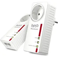 FRITZ! Powerline 1220E Set International Sans WiFi 1200 Mbps 2 Adaptateurs