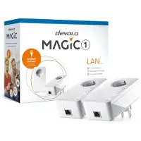 Devolo Magic 1 LAN - Starter Kit - pont - GigE HomeGrid - Branchement mural (pack de 2)