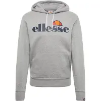 Ellesse Sweat-shirt 'Gottero' bleu nuit / gris chiné / mandarine / grenadine