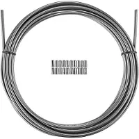 Jagwire Gaine De Frein Vélo 5mm Lubrifiée - Bobine 10m Finition Discrète -