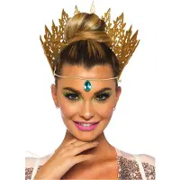 Leg avenue Couronne dcoupe paillettes avec juif Couleur Or