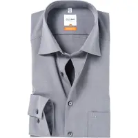 Olymp Chemise 'Luxor Fil a Fil' gris