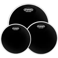 Evans ETP-CHR-S Black Chrome Standard Set de peaux