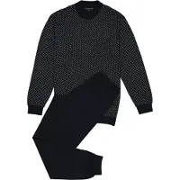 Schiesser Pyjama Schiesser Homme 159620 Dark Blue-Taille 62
