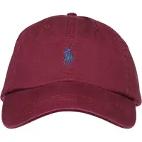 Ralph Lauren pour homme. 710667709032 Casquette chino en coton bourgogne (OSFA), Casuel, Bordeaux