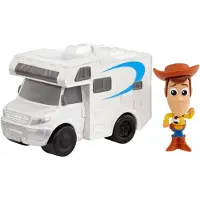 Mattel Toy Story 4 Figurine Woody Camping-car Minifigure Jouet Voiture