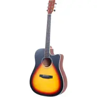 Fazley W70-DMSB ColourTune Dreadnought Matte Sunburst guitare folk
