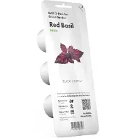 Click and Grow Basilic rouge (Graines d’herbes aromatiques)