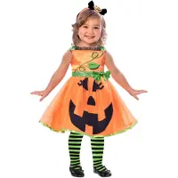 Muovijalelu Amscan Child Costume Cute Pumpkin 4 - 6 Years