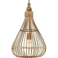 Eglo Lampe à suspendre AMSFIELD Marron 49772