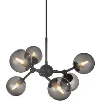 Halo Design Suspension , Gris, Salle à manger, Verre