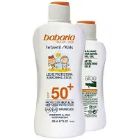 Babaria SOLAR INFANTIL SPF50+ LAIT LOT 2 pz