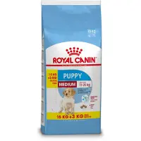 Royal Canin Medium Puppy Pour Chiot 15kg + 3kg Gratuit