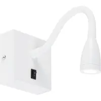 QAZQA Applique murale flexible moderne LED blanche - Flex