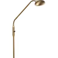 QAZQA Lampadaire moderne bronze avec LED - Eva
