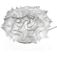 Slamp Lampe de Table , VELI, Blanc, Salon / séjour, Plastique, Design