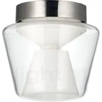 SERIEN LIGHTING Plafonnier , Annex S, dimmable, Transparent, Salon / séjour, Verre, Design