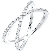 Elli Bague argent / transparent