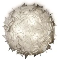 Slamp Plafonnier , VELI, dimmable, Blanc, Salon / séjour, Plastique, Design