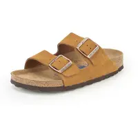 Birkenstock Mule 'Arizona' cognac
