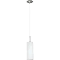 Eglo Troy 3 - Plafonnier À 1 Ampoule, Nickel Satiné, E27
