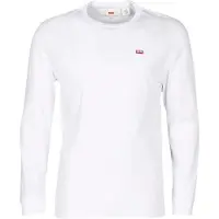 Levi's T-Shirt 'LS Housemark Tee' blanc