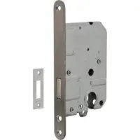 Intersteel Cylindre de carter de serrure Domus Acier inoxydable 55mm sans tabouret
