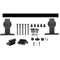 Intersteel Système coulissant 450100 100kg 2000mm noir HLT 38-40mm Complet. - 23450100