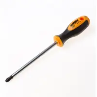 Ironside 120035 Tournevis d'atelier PZ 3 x150 Poignée à 2 composants Acier au chrome-vanadium