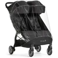 Babyjogger Housse de Pluie pour Poussette - Double - City Tour - - UneTaille - Housse de Pluie