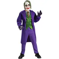 Rubies Déguisement - Deluxe - The Joker - - 8-10 ans (128-140) - Costumes