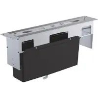 GROHE Combinaison de bord de baignoire, soubassement pour montage sur plage de carrelage, 29037000