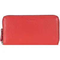 Esquire porte-monnaie Primavera Zip Around Wallet Red rouge