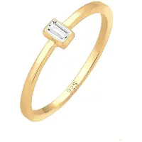 Elli PREMIUM Bague or / blanc