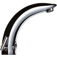 Delabie Mitigeur de lavabo automatique TEMPOMATIC MIX 2 sur vasque alimentation secteur 230/12 V - - 494000