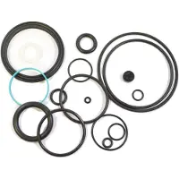 FOX Ctd/dps Rear Shock Oil Service Kit Argenté