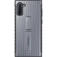 Samsung Galaxy Note 10 Coque Renforcée Argent