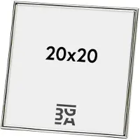 Walther design Chloe 20x20 Cm Portrait Photo Photo Frame Argenté